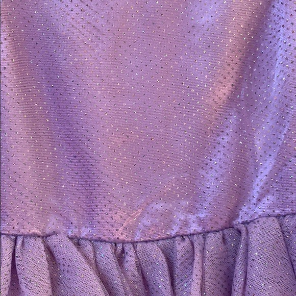 Purple sparkle party dress - Picture 2 of 4